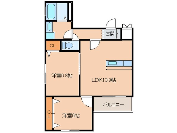 ＳＴ　クラシカルの物件間取画像